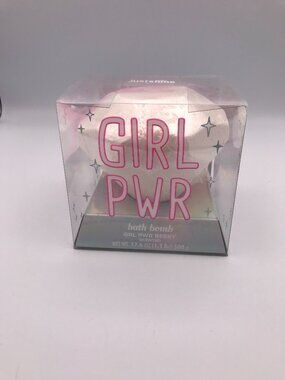 Justice Girl PWR Bath Bomb Pink & White Diamond (Berry Scented) 1.1 lbs Sealed